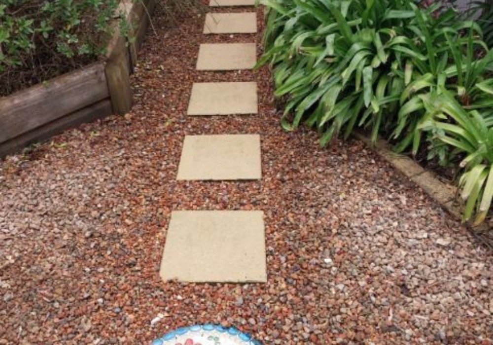 Paving stones after